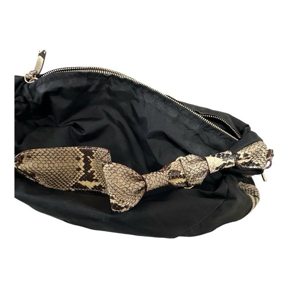 Kate Spade NY Snake Embossed Leather & Nylon Bag!